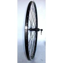 Kerék 28"duplafalú shimano fekete hátsó kazettás