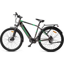 ELEKTROMOS KERÉKPÁR MS ENERGY T100 TREKKING 8 SP 28/21 SZÜRKE/ZÖLD