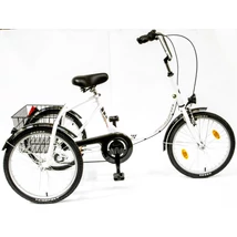 Csepel Camping Tricikli 20" Merev NEXUS 3 sp Fehér