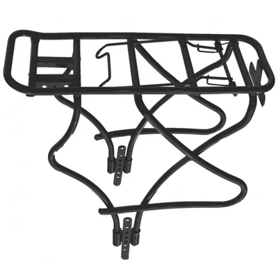 Csomagtartó 26-28 Alu Fekete
