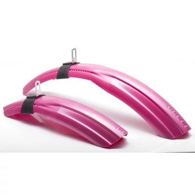 Sárvédő  16" müanyag pink