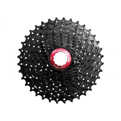 Sunrace CSMX3 10AX fogaskeréksor fekete-piros 11-40 F