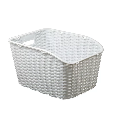 Hátsó műanyag rattan fehér