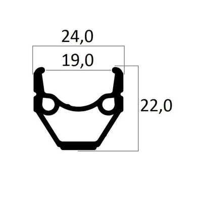 Abroncs 26 BRT MT240 ezüst