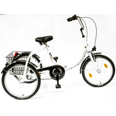 Csepel Camping Tricikli 20" Merev NEXUS 3 sp Fehér