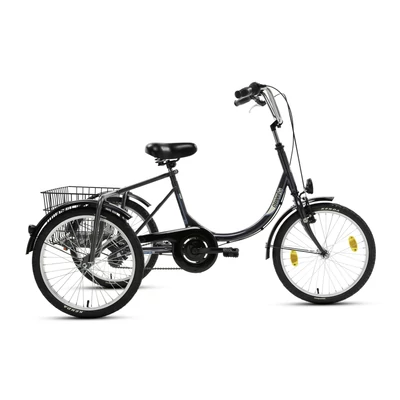 Csepel Camping Tricikli 20" Merev 1 sp Grafit