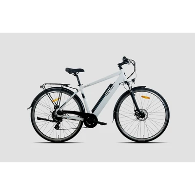KOLIKEN E BIKE VELZEN PRO TOUR 28 TREKKING FÉRFI FEHÉR, 48 CM
