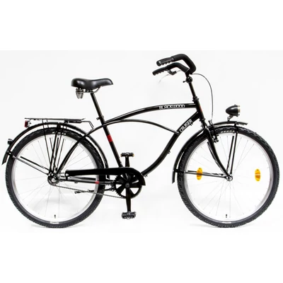 Csepel Blackwood Cruiser fekete 26"