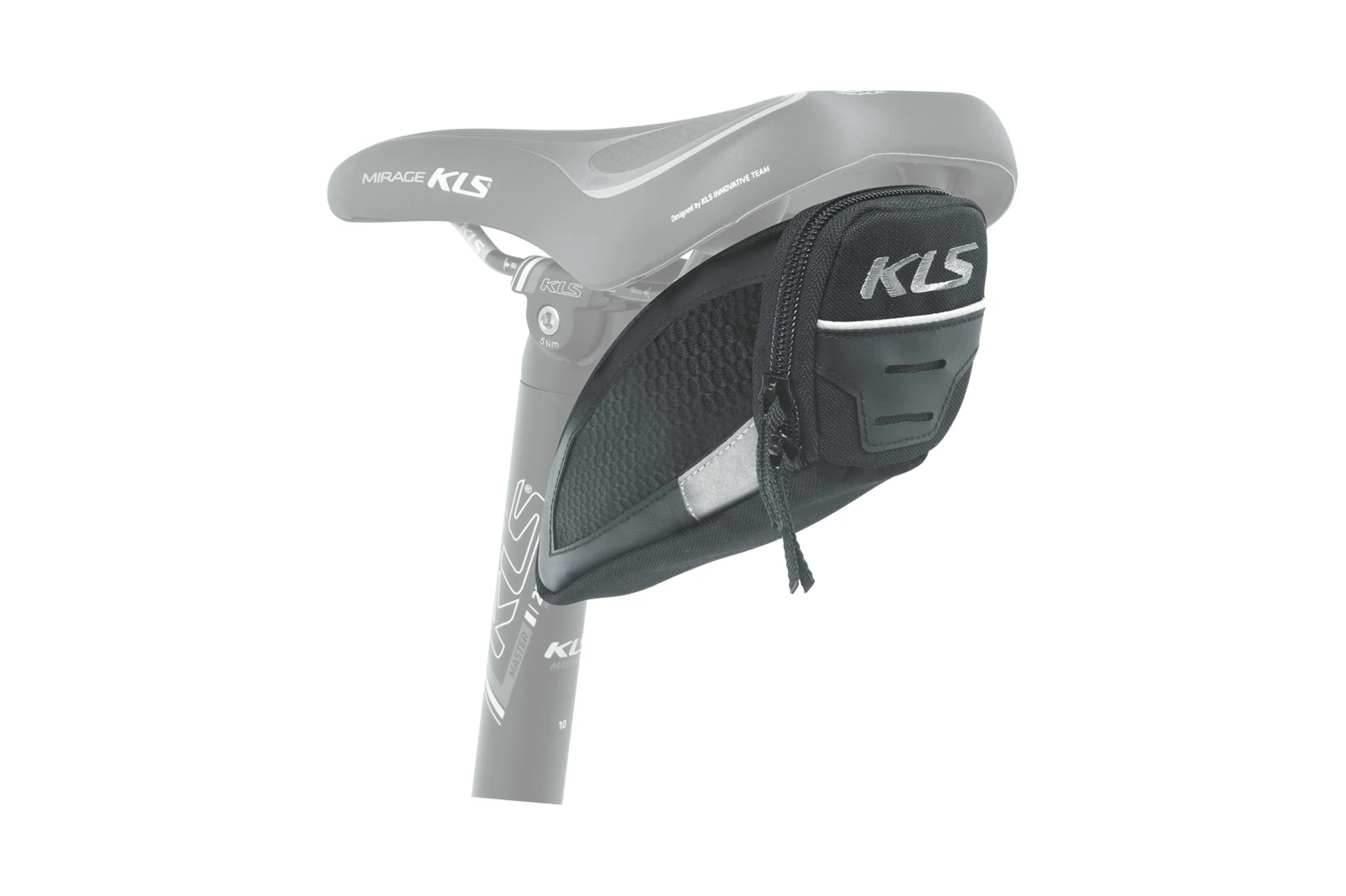 Nyeregtáska KLS CHALLENGER strap - L