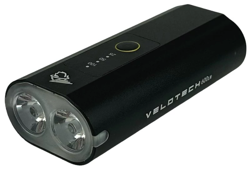 Velotech PRO első lámpa 600 lumen