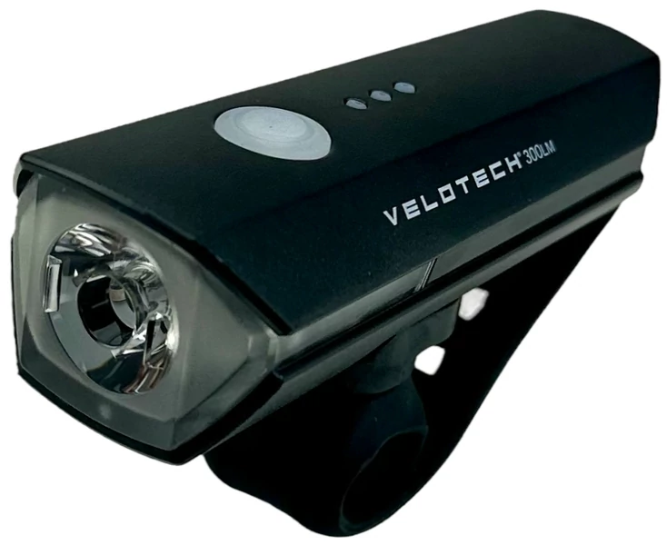 Velotech első lámpa 300 Lumenes
