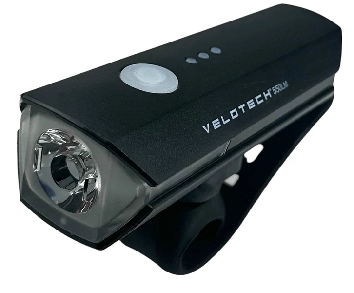 Velotech első lámpa 550 lumen