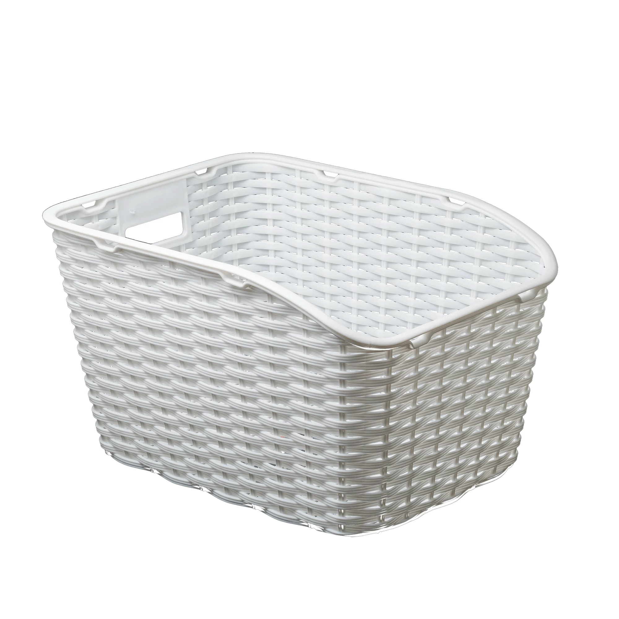 Hátsó műanyag rattan fehér
