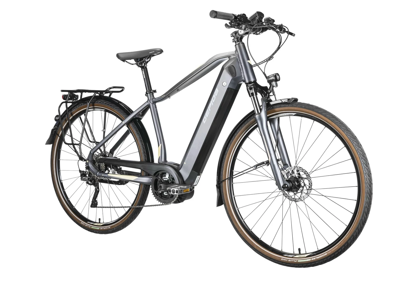 GEPIDA E BIKE ALBOIN CURVE MAN XT 10 MATT GRAFIT