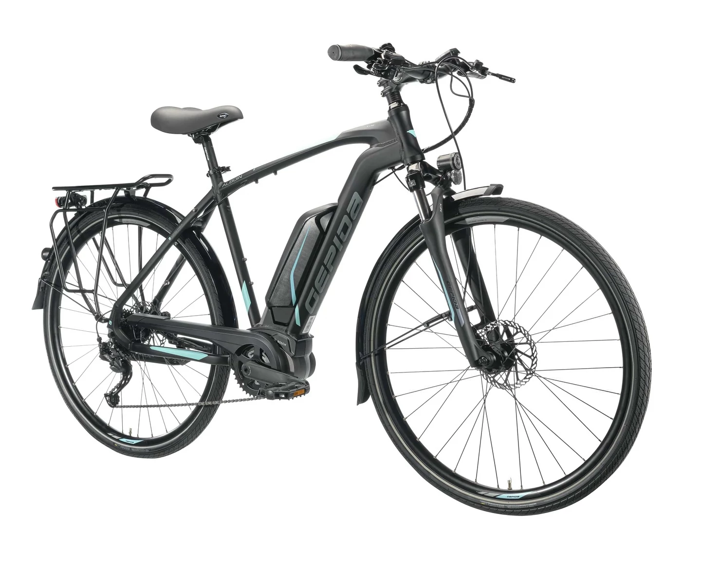 GEPIDA E BIKE ALBOIN MAN ALIVIO 9 MATT FEKETE