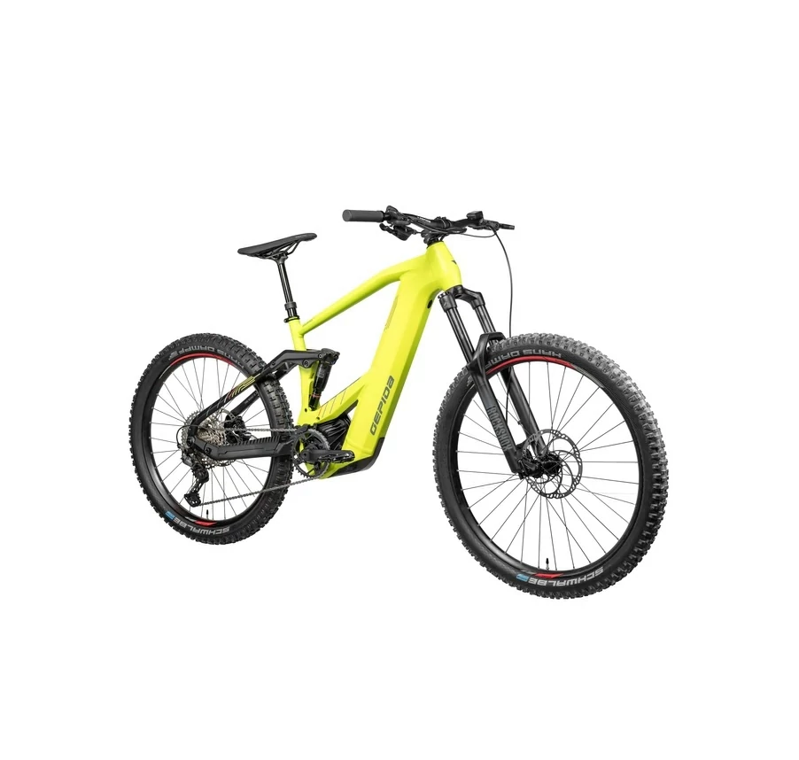 GEPIDA E BIKE GEPIDA ASGARD FULLY MATT VILÁGOSZÖLD
