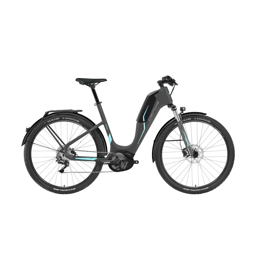GEPIDA E BIKE GEPIDA BERIG DEORE 10 W MATT GRAFIT