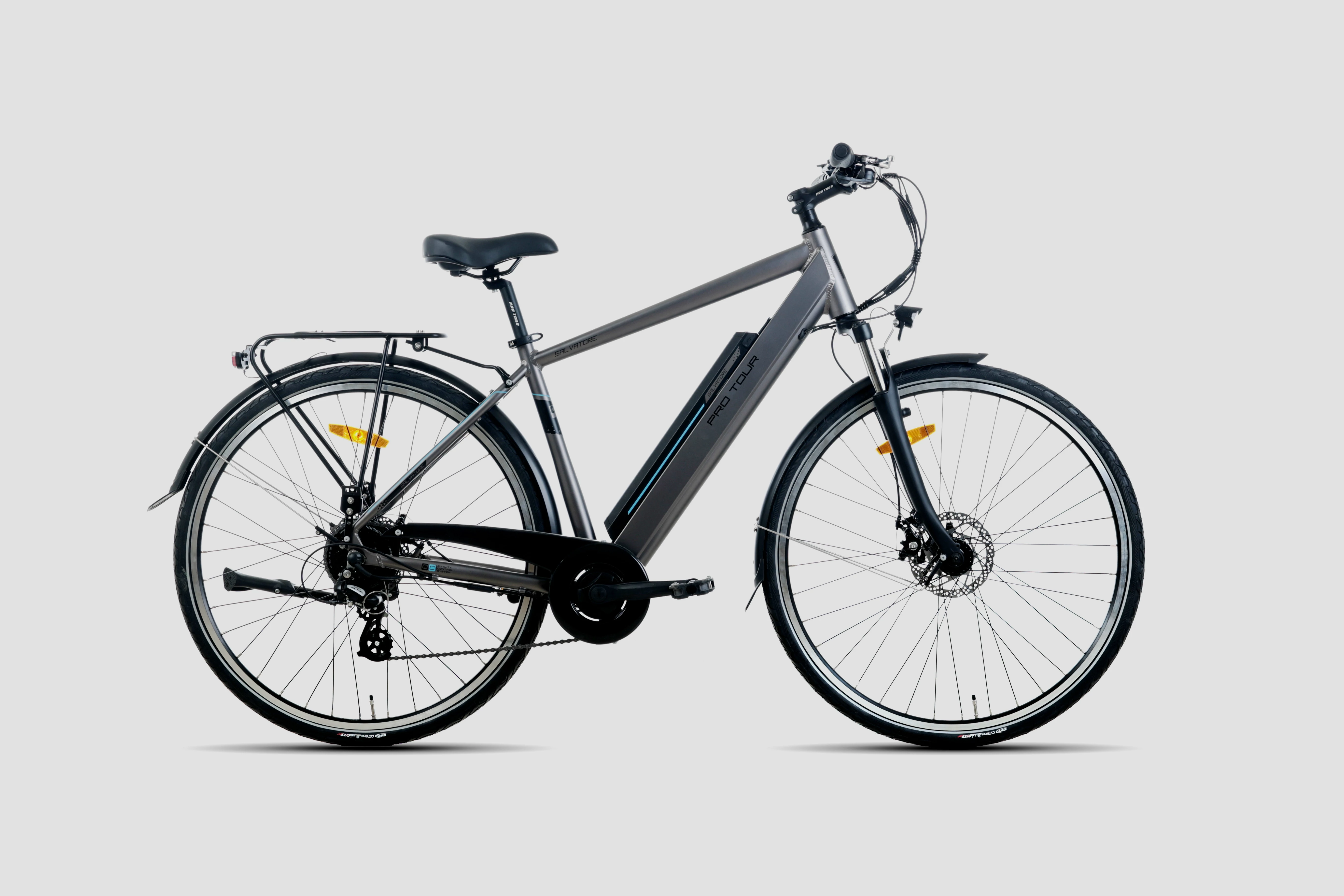 KOLIKEN E BIKE VELZEN PRO TOUR 28 TREKKING FÉRFI GRAFIT48 CM
