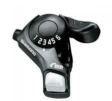 Váltókar shimano TX 30 6 Fekete