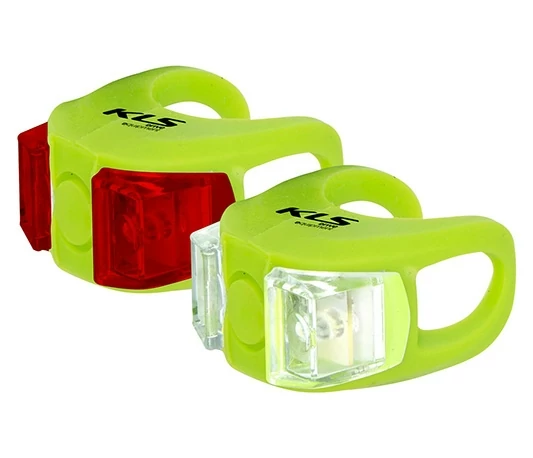 Világítás KLS villogó szett Twins lime