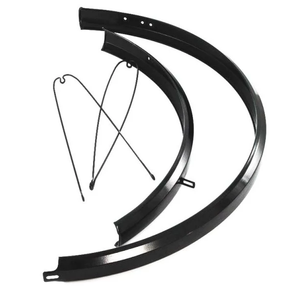 Sárvédő 26x1 3/8 acél fekete